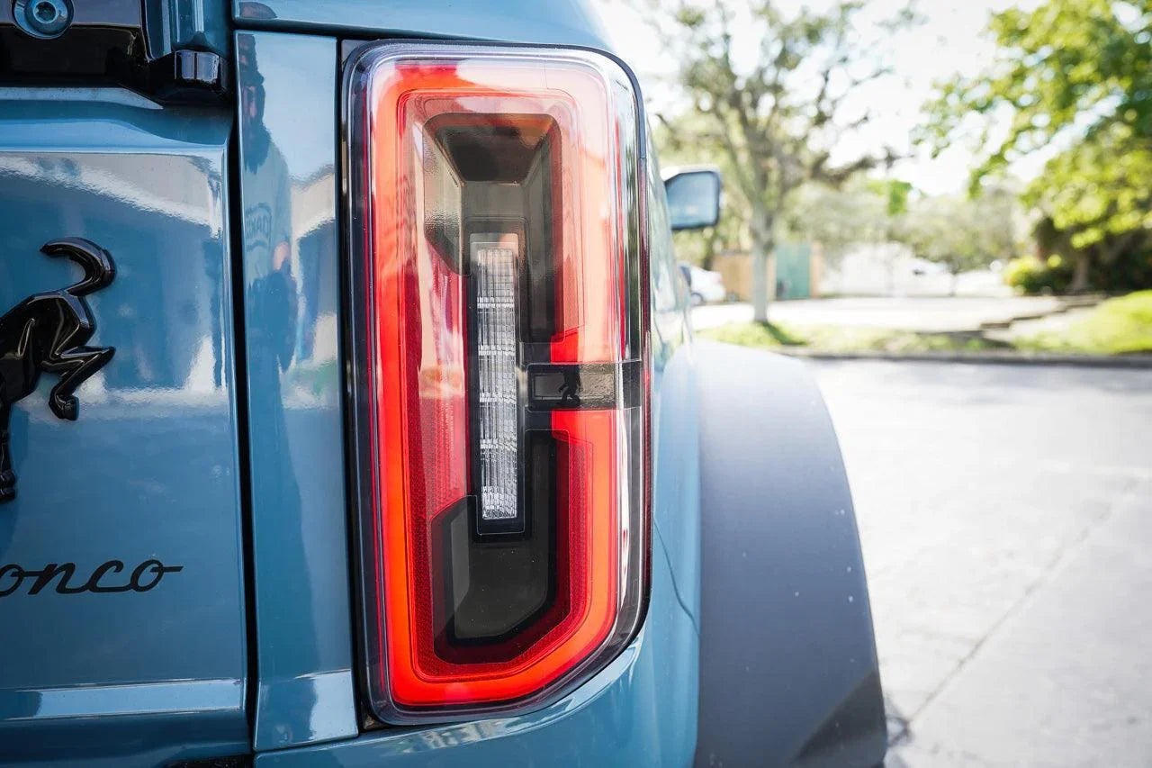 Printed Series 1L Tail Light Overlays For 2021+ Bronco (w/ LED Taillights)