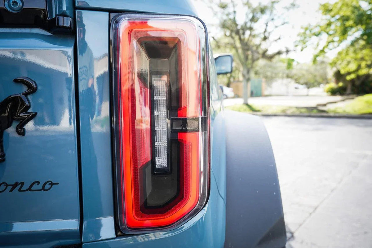 Printed Series 1L Tail Light Overlays For 2021+ Bronco (w/ LED Taillights)