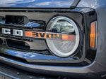 Printed Series Signature DRL Bar Overlays For 2021+ Bronco (Signature Headlights)