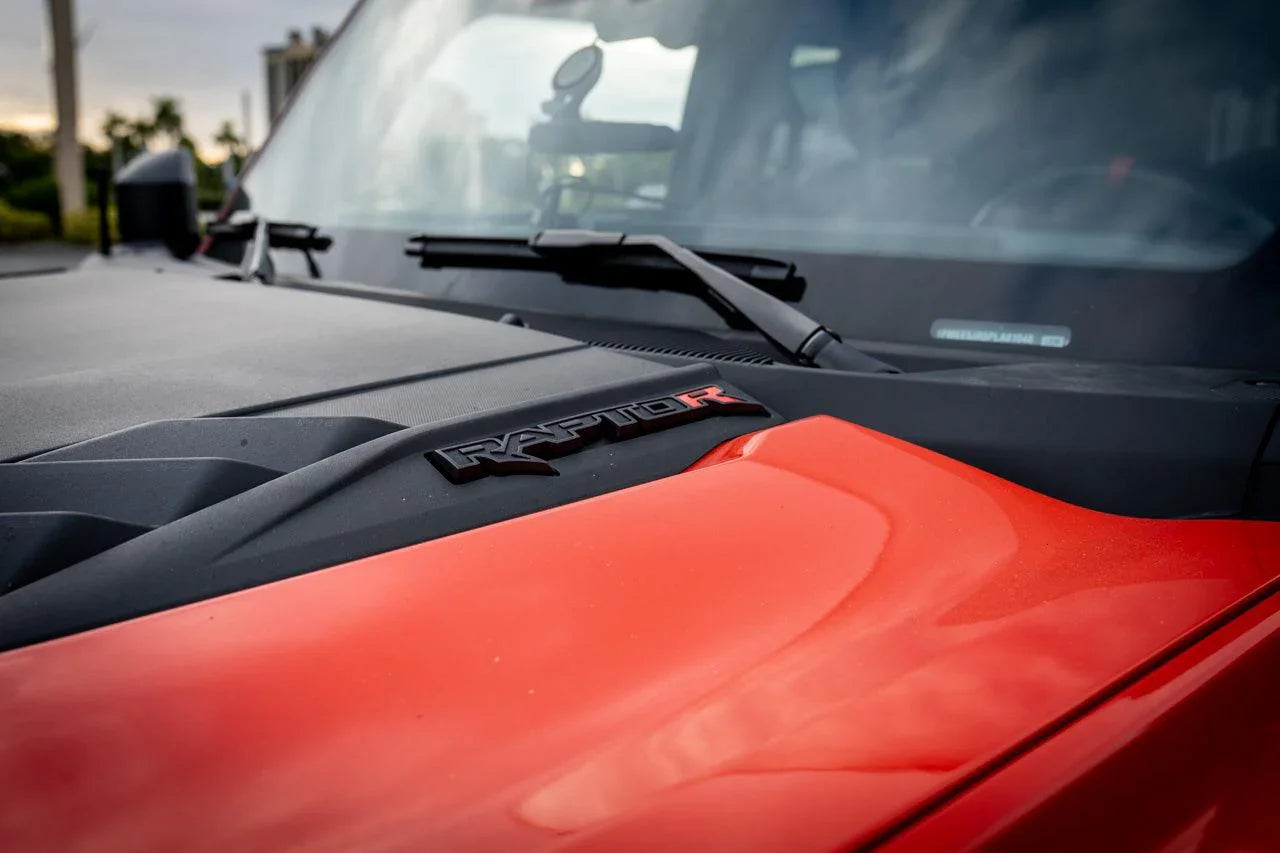 R Inlay Hood Emblems For 2022+ Bronco Raptor