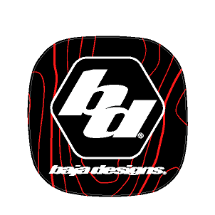 Baja Designs Squadron Light Cover Topo Overlays - Universal