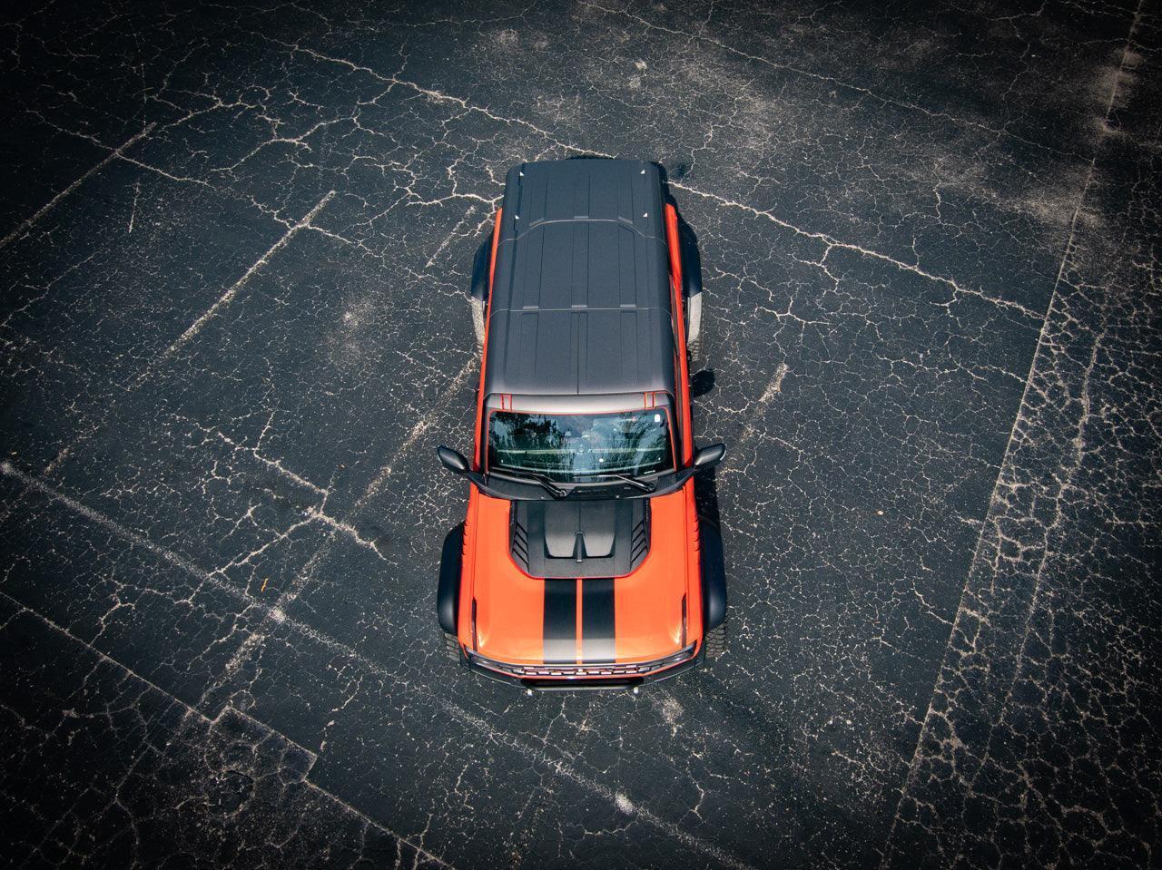 Racing Hood Stripes V1 For 2022+ Bronco Raptor