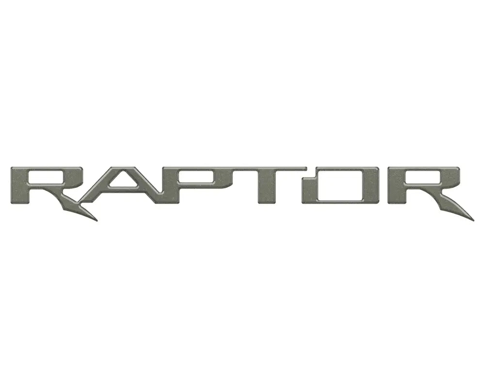 Raptor Tailgate Emblem Inserts Fits 2017-2026 Ford F-150 Raptor