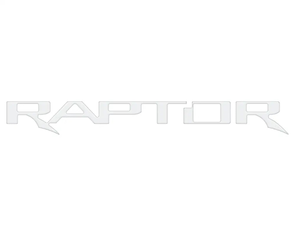 Raptor Tailgate Emblem Inserts Fits 2017-2026 Ford F-150 Raptor