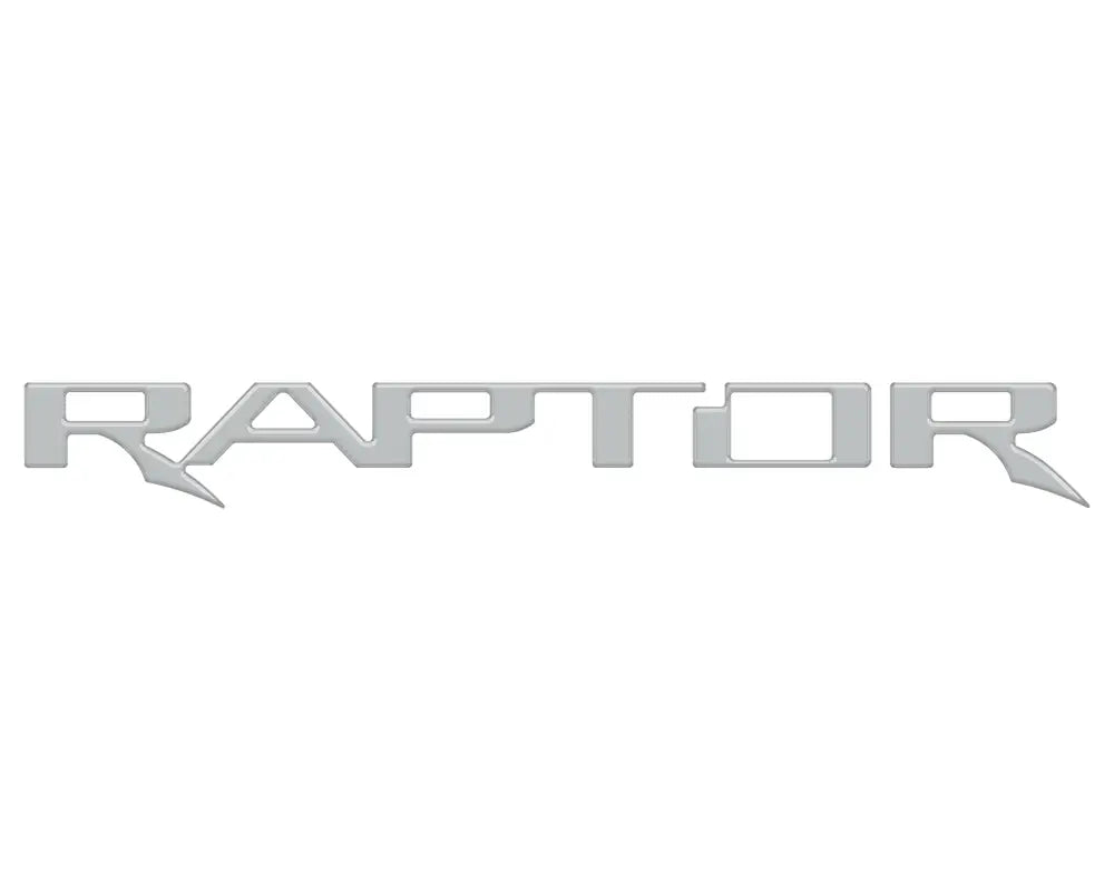 Raptor Tailgate Emblem Inserts Fits 2017-2026 Ford F-150 Raptor