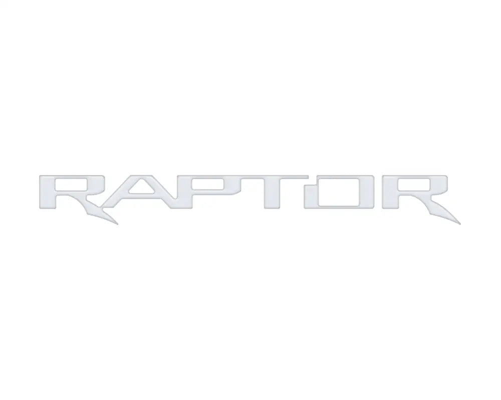 Raptor Tailgate Emblem Inserts Fits 2017-2026 Ford F-150 Raptor