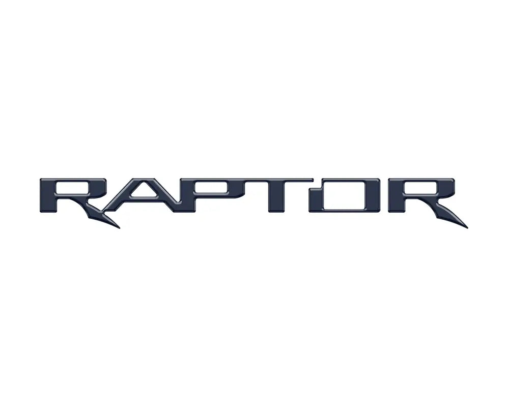 Raptor Tailgate Emblem Inserts Fits 2017-2026 Ford F-150 Raptor