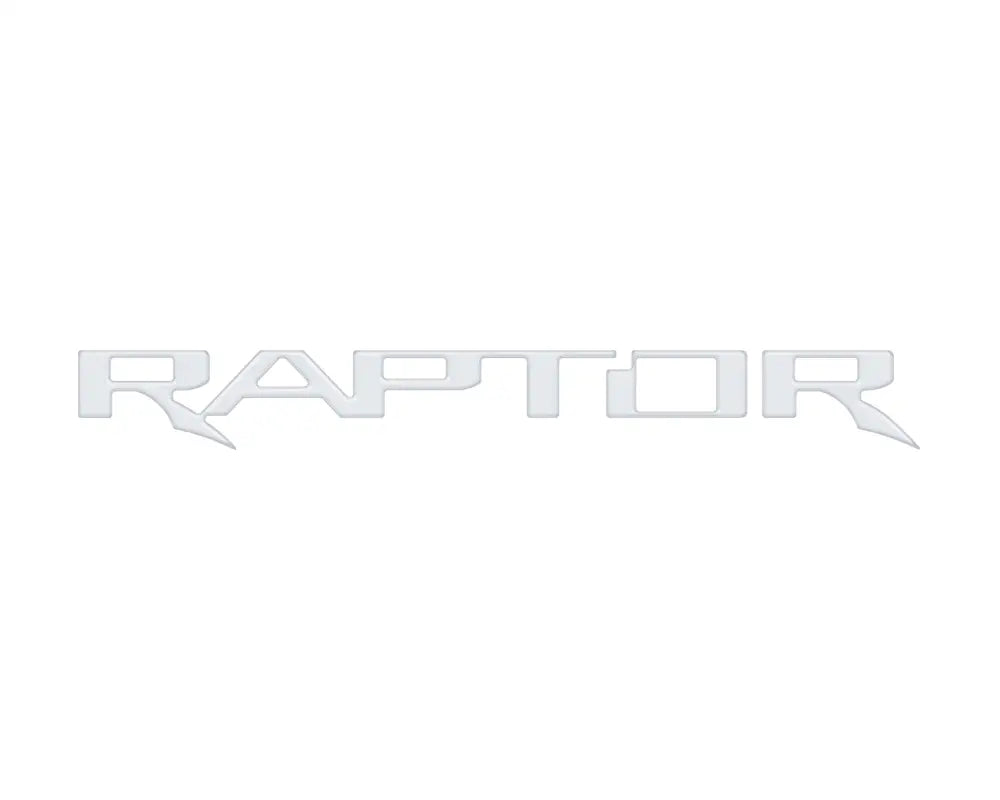 Raptor Tailgate Emblem Inserts Fits 2017-2026 Ford F-150 Raptor