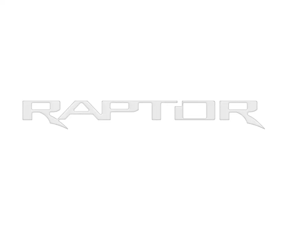 Raptor Tailgate Emblem Inserts Fits 2017-2026 Ford F-150 Raptor