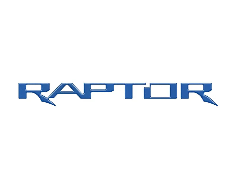 Raptor Tailgate Emblem Inserts Fits 2017-2026 Ford F-150 Raptor