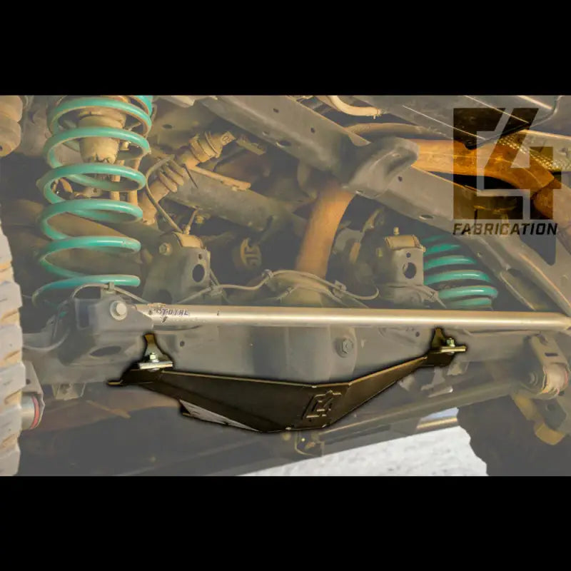 GX460 rear diff skid plate with bolt-on installation, protecting the differential and suspension components with durable steel.
