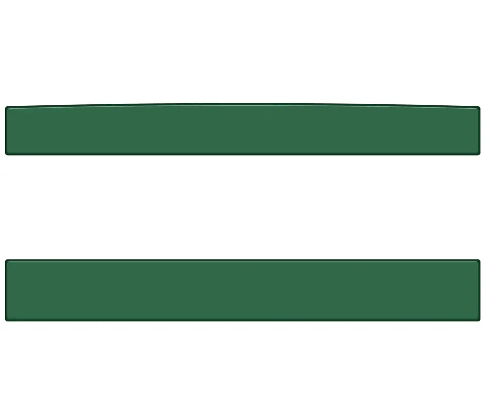 Rear Power Sliding Window Accent Trim Fits 2016-2020 Toyota Tacoma *OE Color - Army Green w/Custom Text