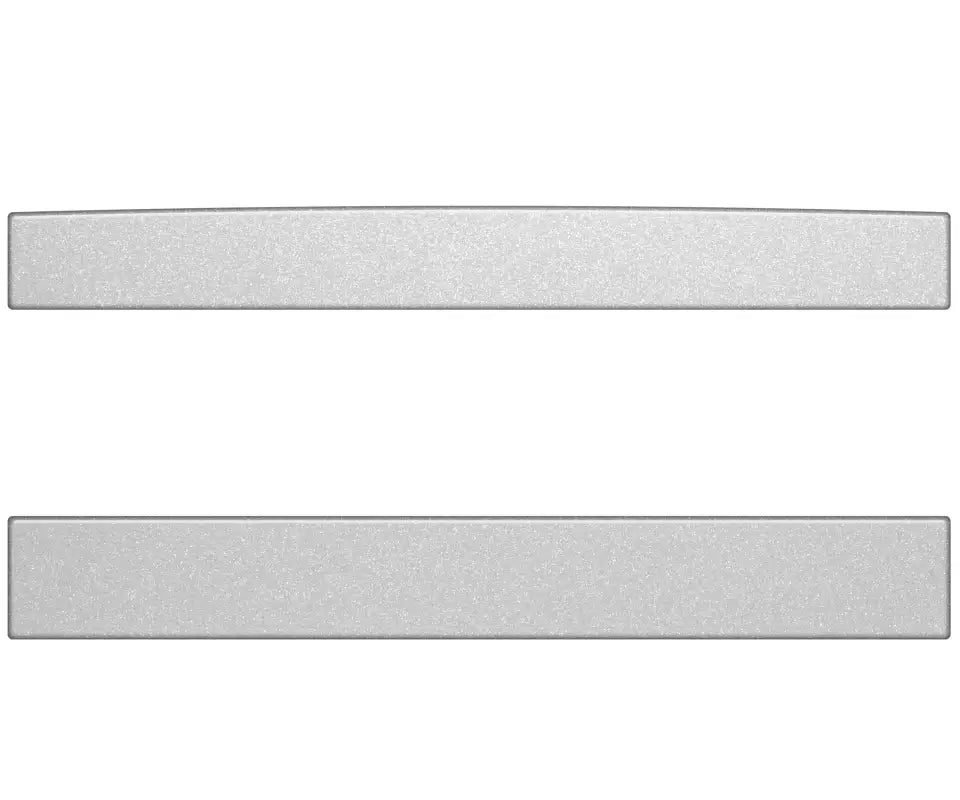 Rear Power Sliding Window Accent Trim Fits 2016-2020 Toyota Tacoma *OE Color - Silver Sky Metallic  w/Custom Text