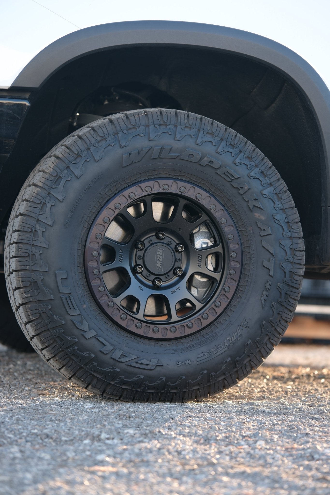 RR5-H FLOW FORMED 17x8.5 Hybrid Beadlock | BRUSHED ALUMINUM