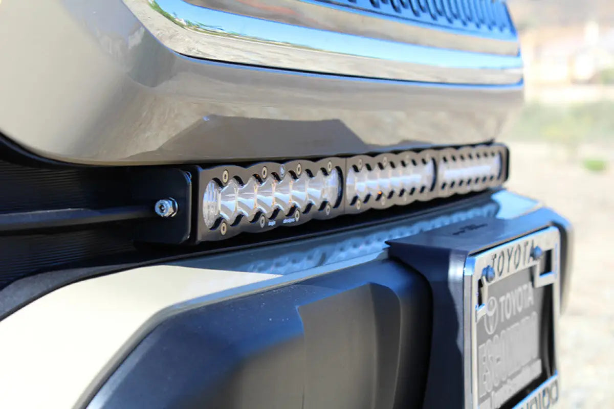 Illuminating LED light bar from S8 30 inch Bumper Light Kit for 16-23 Tacoma