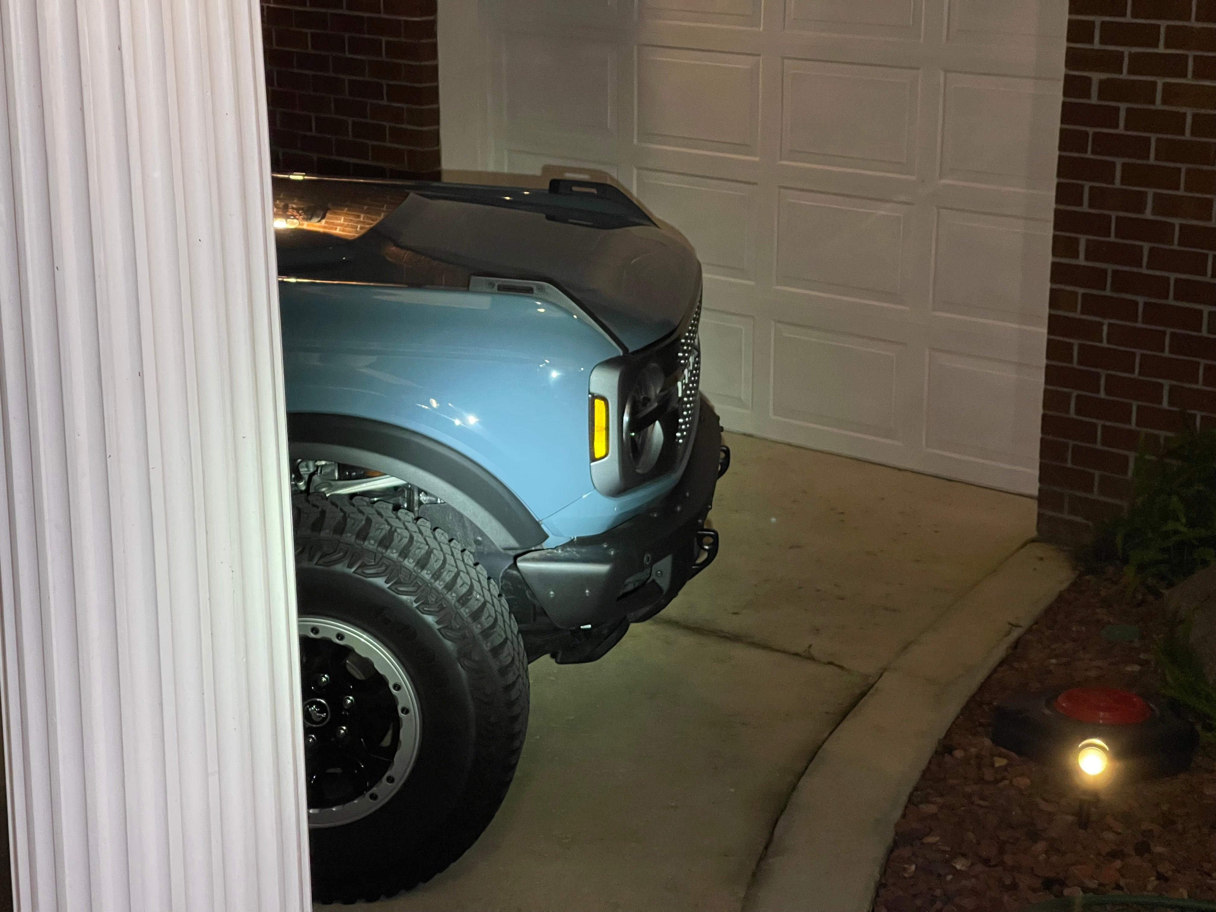 Smoked Sidemarker Overlays (Front and Rear) For 2021+ Bronco (w/ LED Taillights)