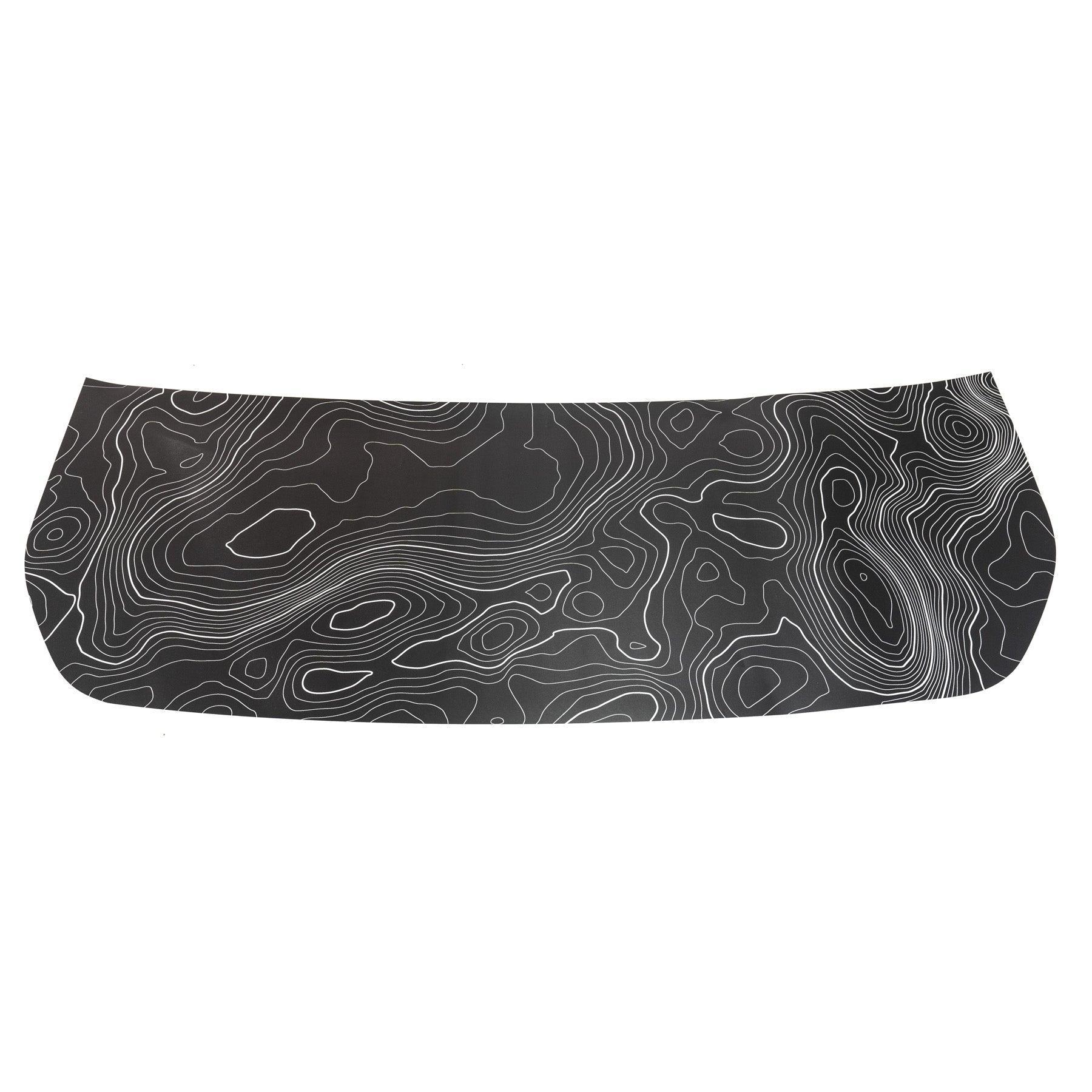 Stealth Topographic Map Hood Overlay (Printed Series) For 2021+ Bronco