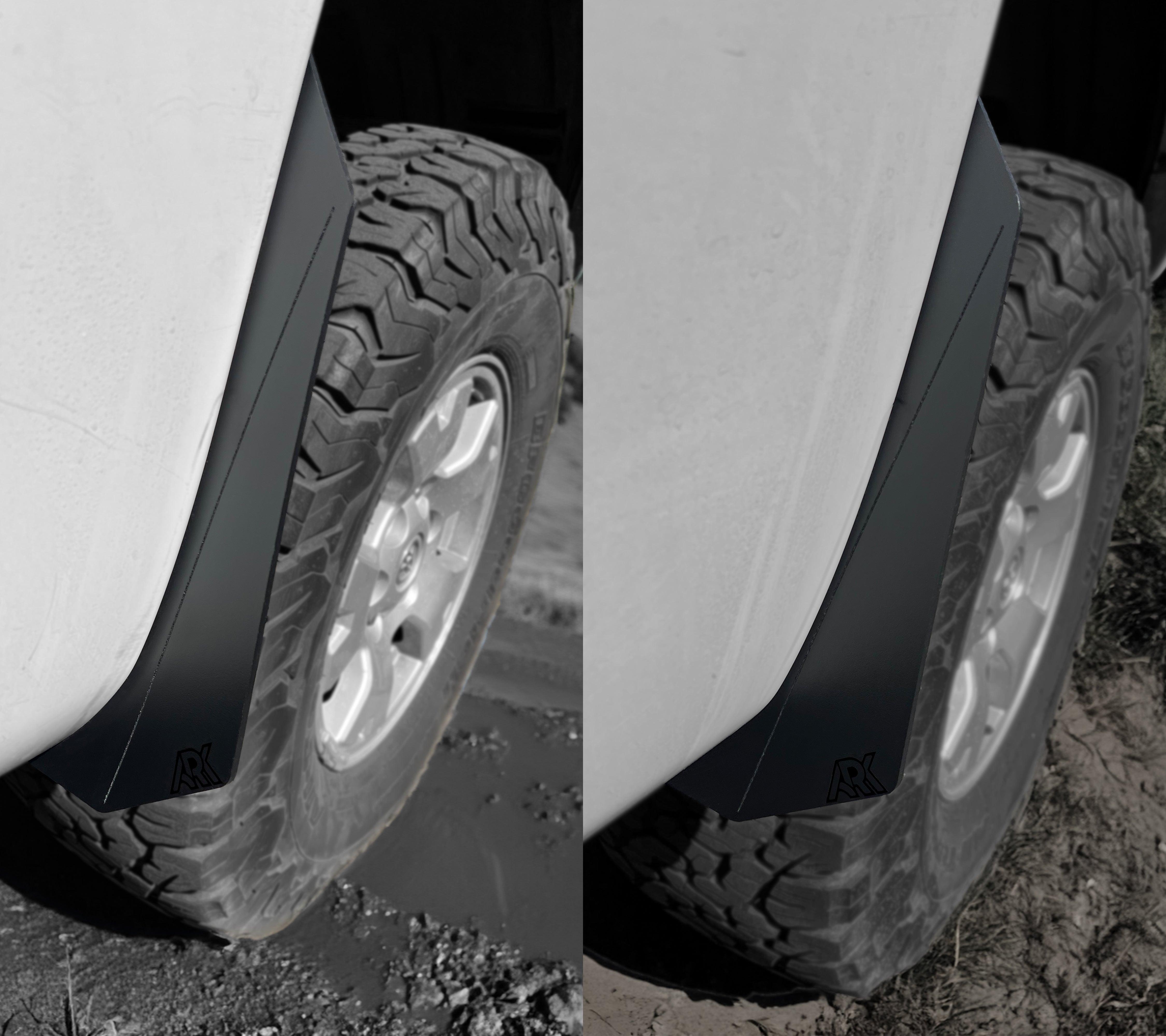 TriXpoly Splash Guards & Micros For 2005-2015 Toyota Tacoma