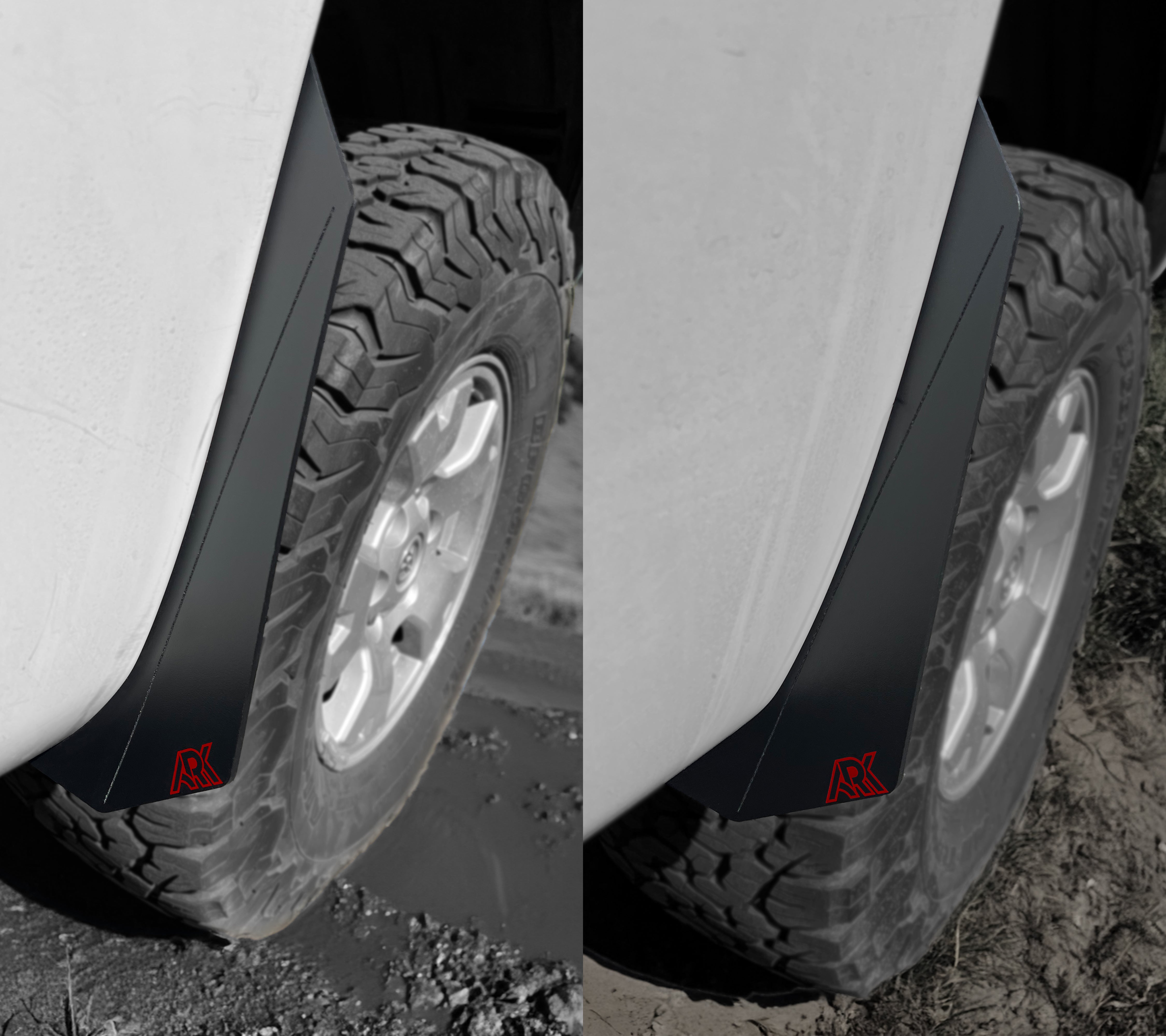 TriXpoly Splash Guards & Micros For 2005-2015 Toyota Tacoma