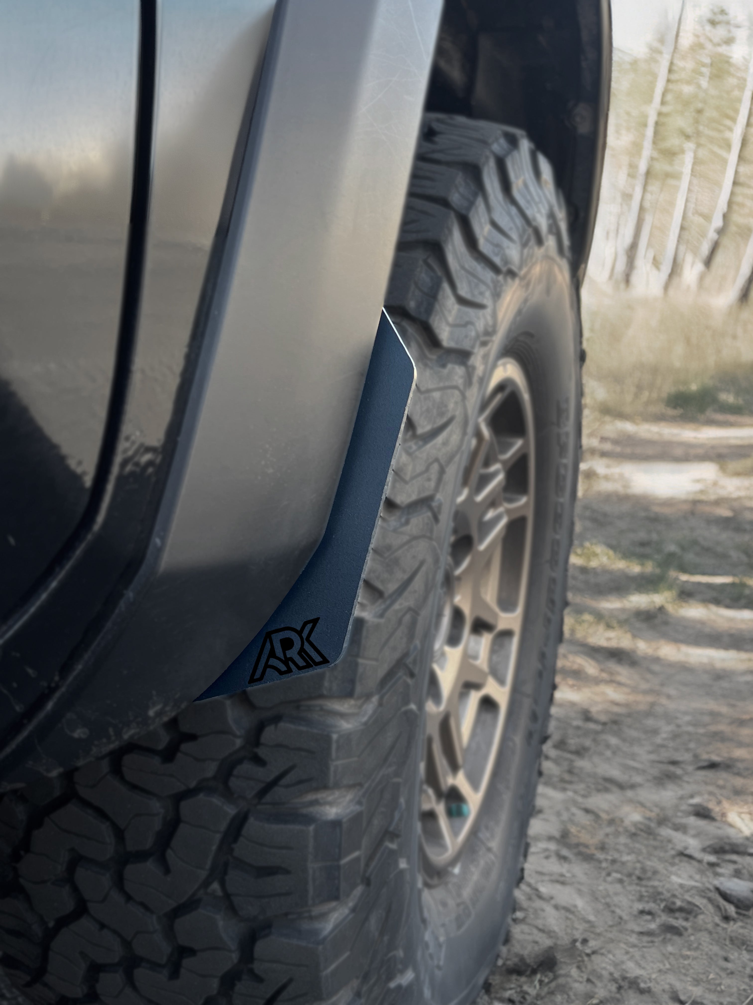 TriXpoly Splash Guards & Mudflap Micros For 2016-2023 Toyota Tacoma