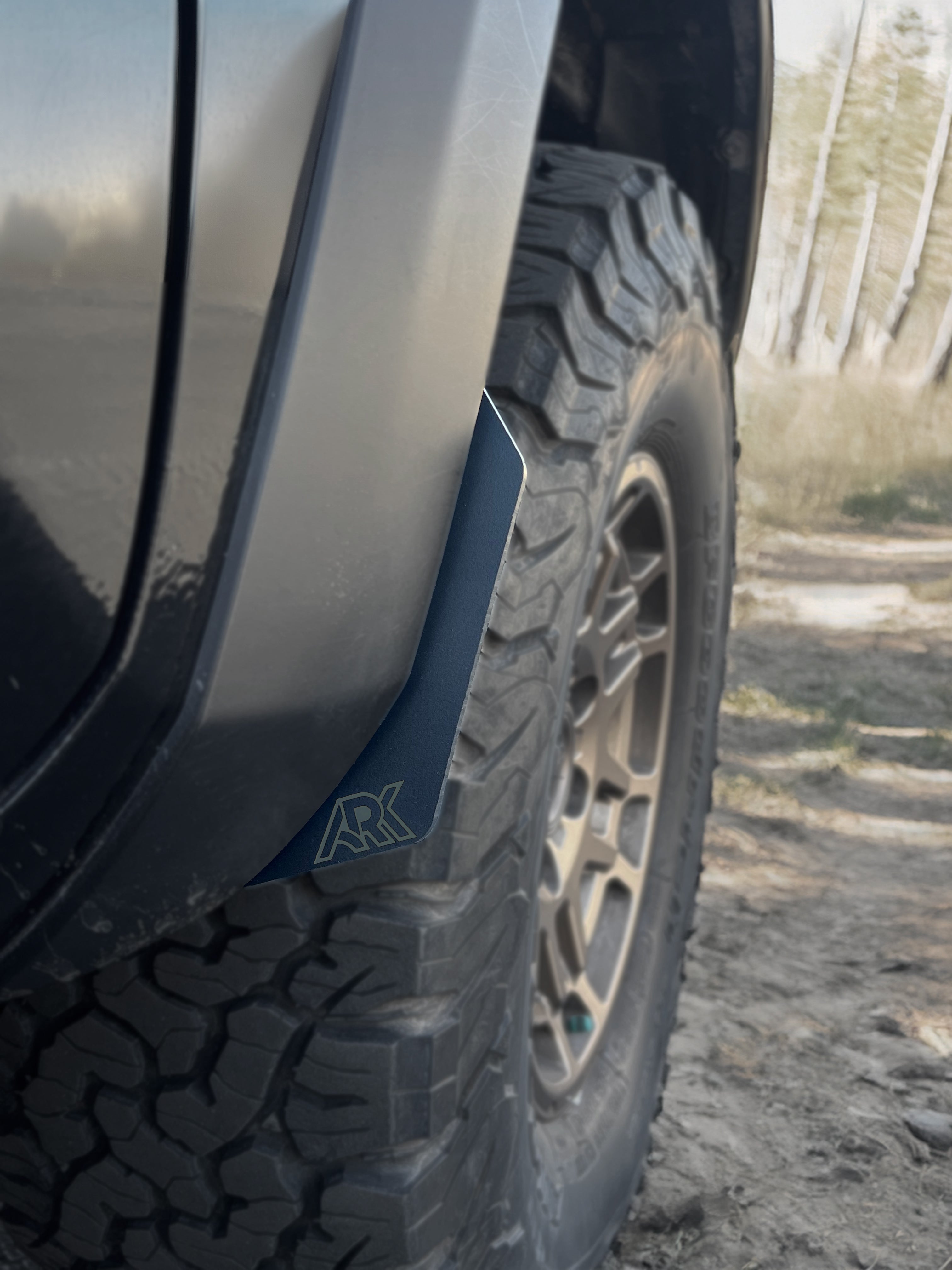 TriXpoly Splash Guards & Mudflap Micros For 2016-2023 Toyota Tacoma