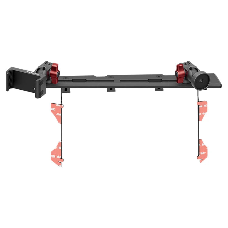 Dash Mount For 2016-2023 Toyota Tacoma Tackform Slim Track Dash Bracket With 20LITE Phone & Midland Magnetic CB Radio Mic Mounts