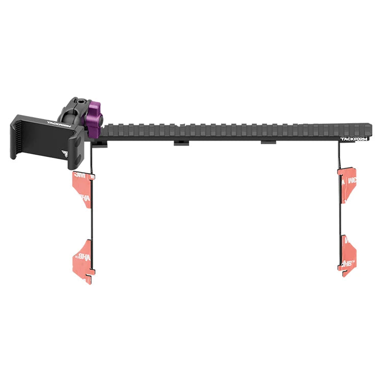 Dash Mount For 2016-2023 Toyota Tacoma Tackform Assault Track Picatinny Dash Bracket With 20LITE Phone Holder