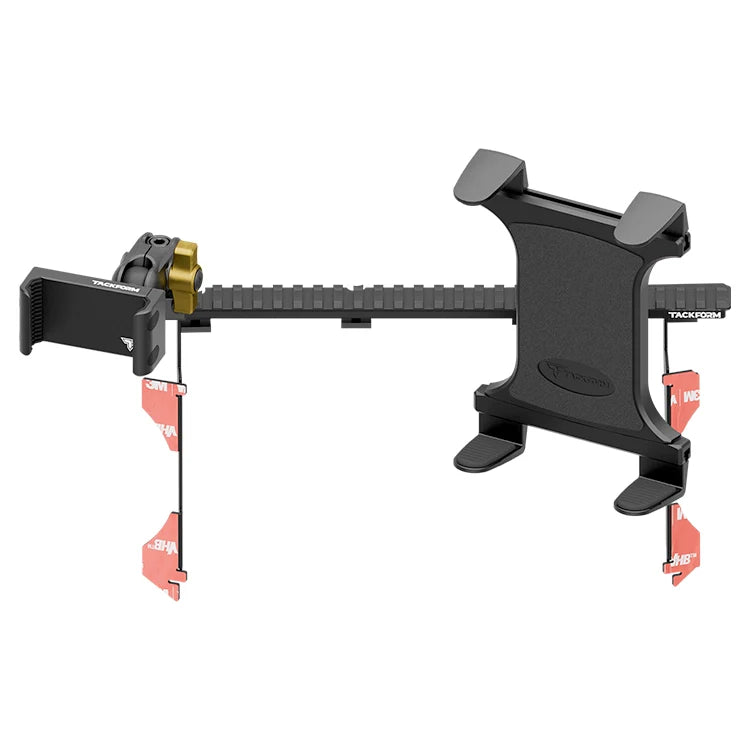 Dash Mount For 2016-2023 Toyota Tacoma Tackform Assault Track Picatinny Dash Bracket With 20LITE Phone Holder & Tablet Mount