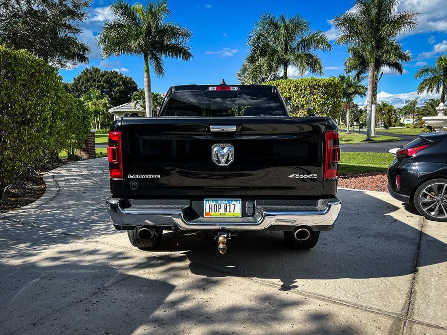 Tail Light Overlays For 2019-2022 RAM 1500 (w/ Blind Spot and Cross Path Detection)