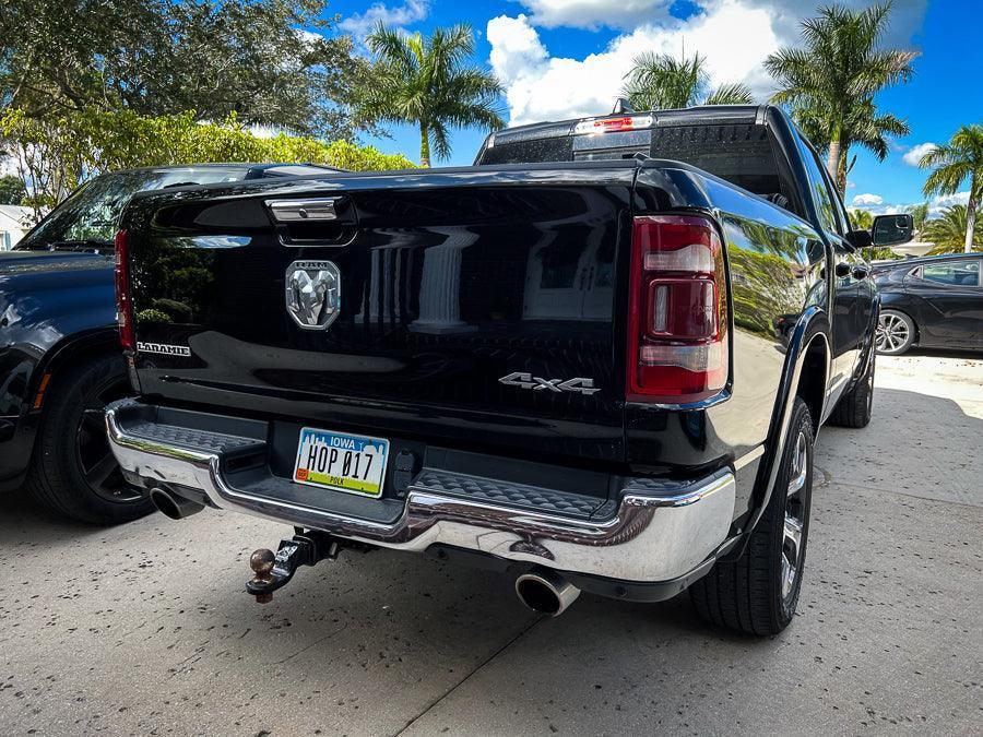 Tail Light Overlays For 2019-2022 RAM 1500 (w/ Blind Spot and Cross Path Detection)
