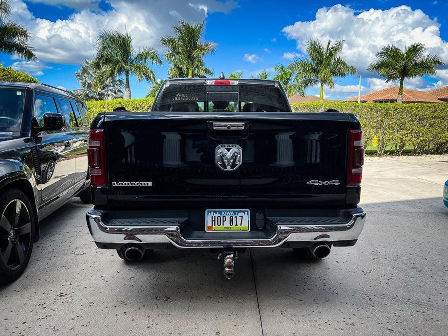 Tail Light Overlays For 2019-2022 RAM 1500 (w/ Blind Spot and Cross Path Detection)
