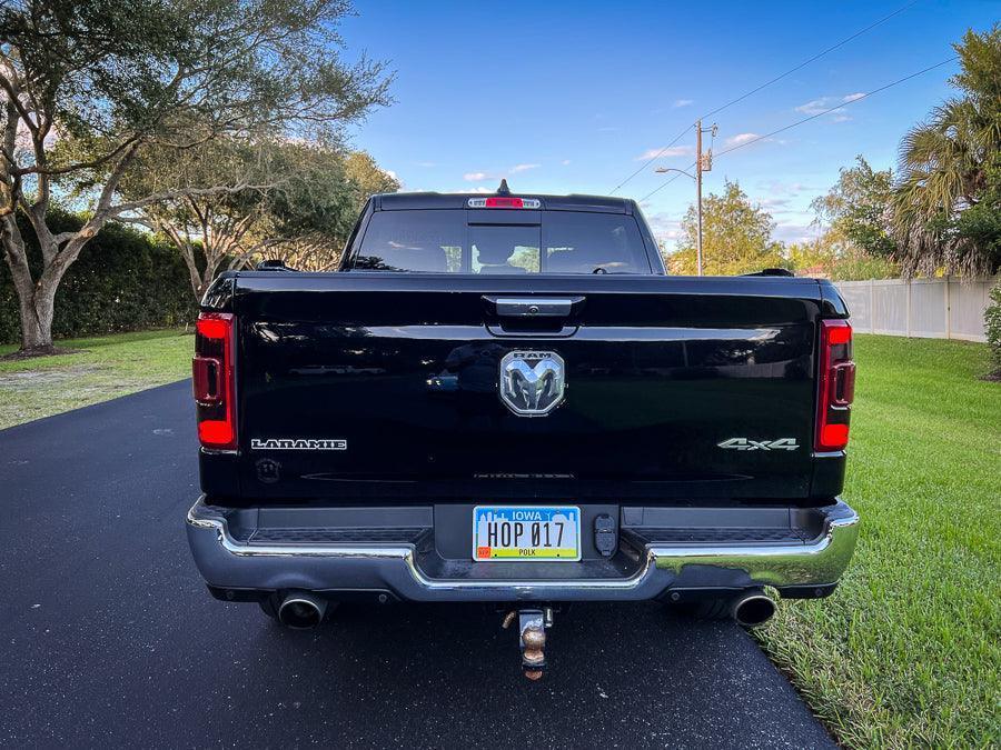 Tail Light Overlays For 2019-2022 RAM 1500 (w/ Blind Spot and Cross Path Detection)