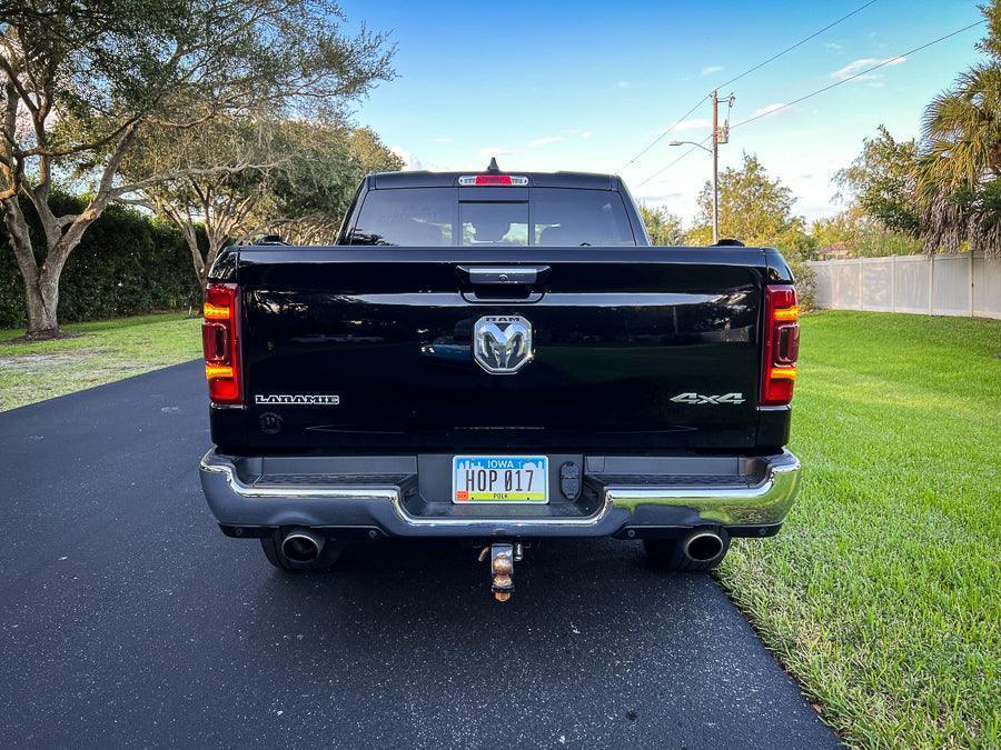 Tail Light Overlays For 2019-2022 RAM 1500 (w/ Blind Spot and Cross Path Detection)