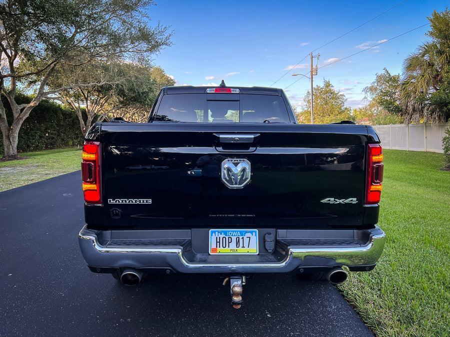 Tail Light Overlays For 2019-2022 RAM 1500 (w/ Blind Spot and Cross Path Detection)