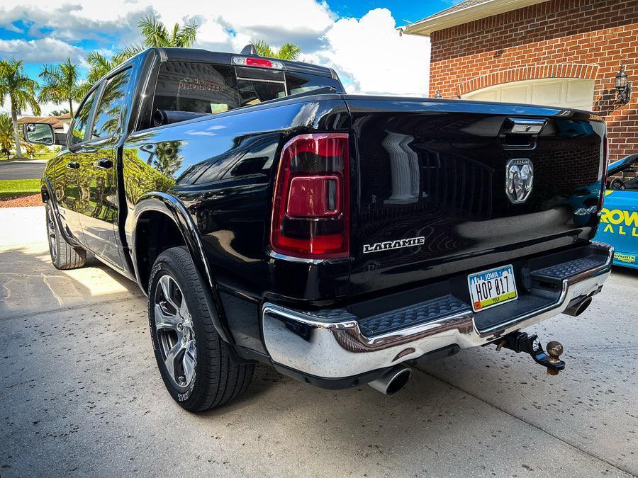 Tail Light Overlays For 2019-2022 RAM 1500 (w/ Blind Spot and Cross Path Detection)