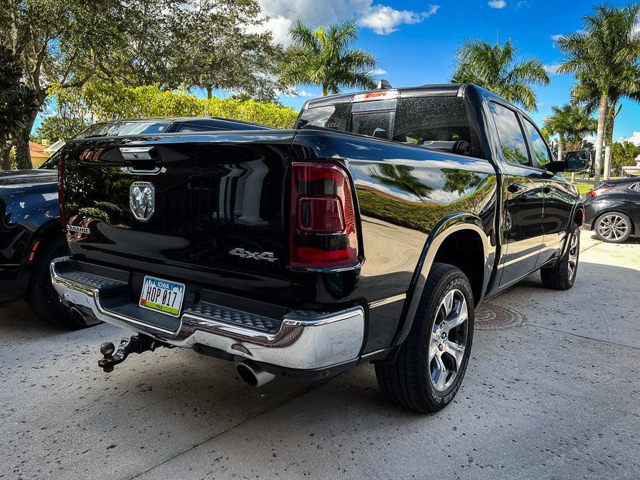Tail Light Overlays For 2019-2022 RAM 1500 (w/ Blind Spot and Cross Path Detection)