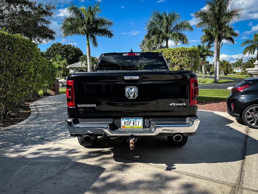 Tail Light Overlays For 2019-2022 RAM 1500 (w/ Blind Spot and Cross Path Detection)