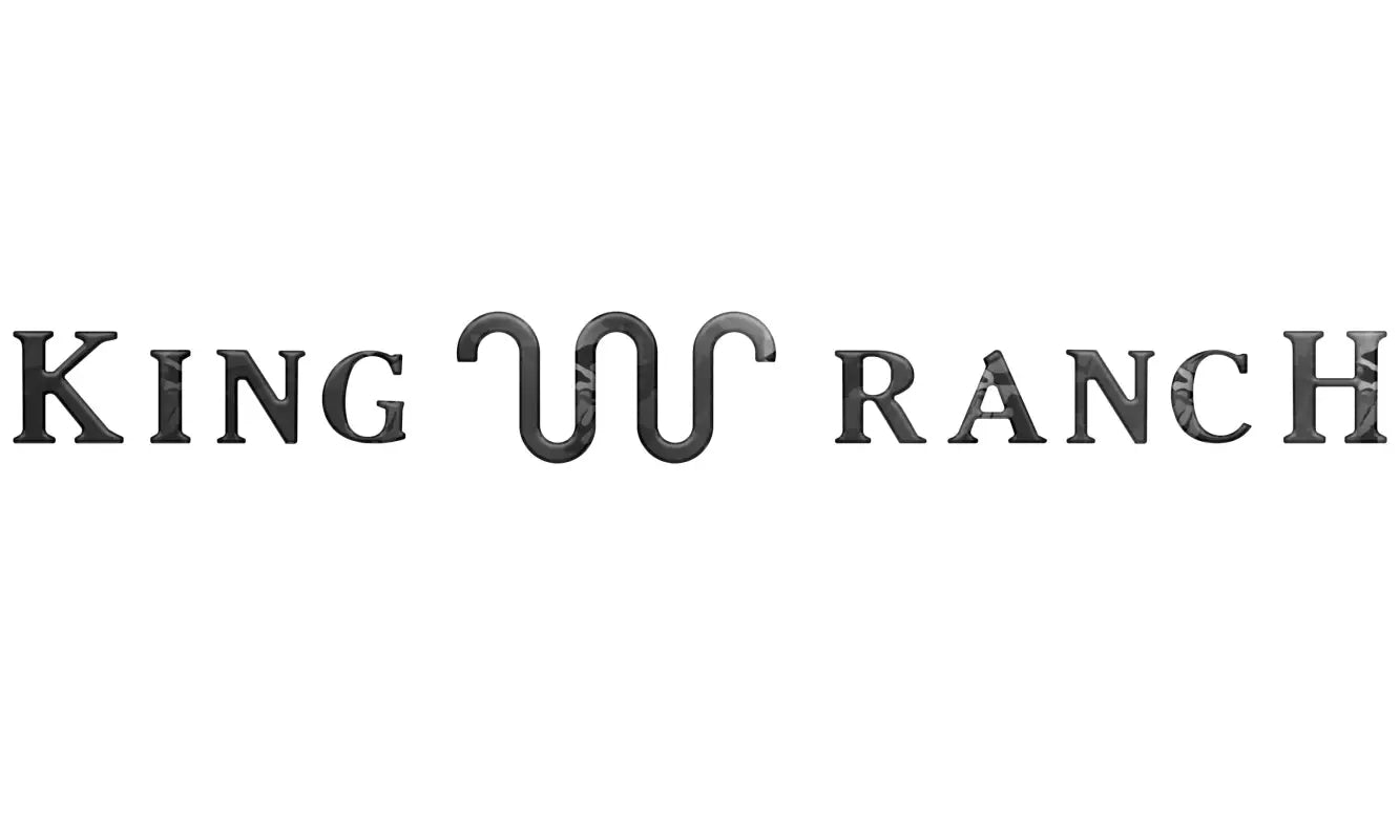 Tailgate letter inserts for 2023-2024 Ford Super Duty King Ranch with King Ranch logo