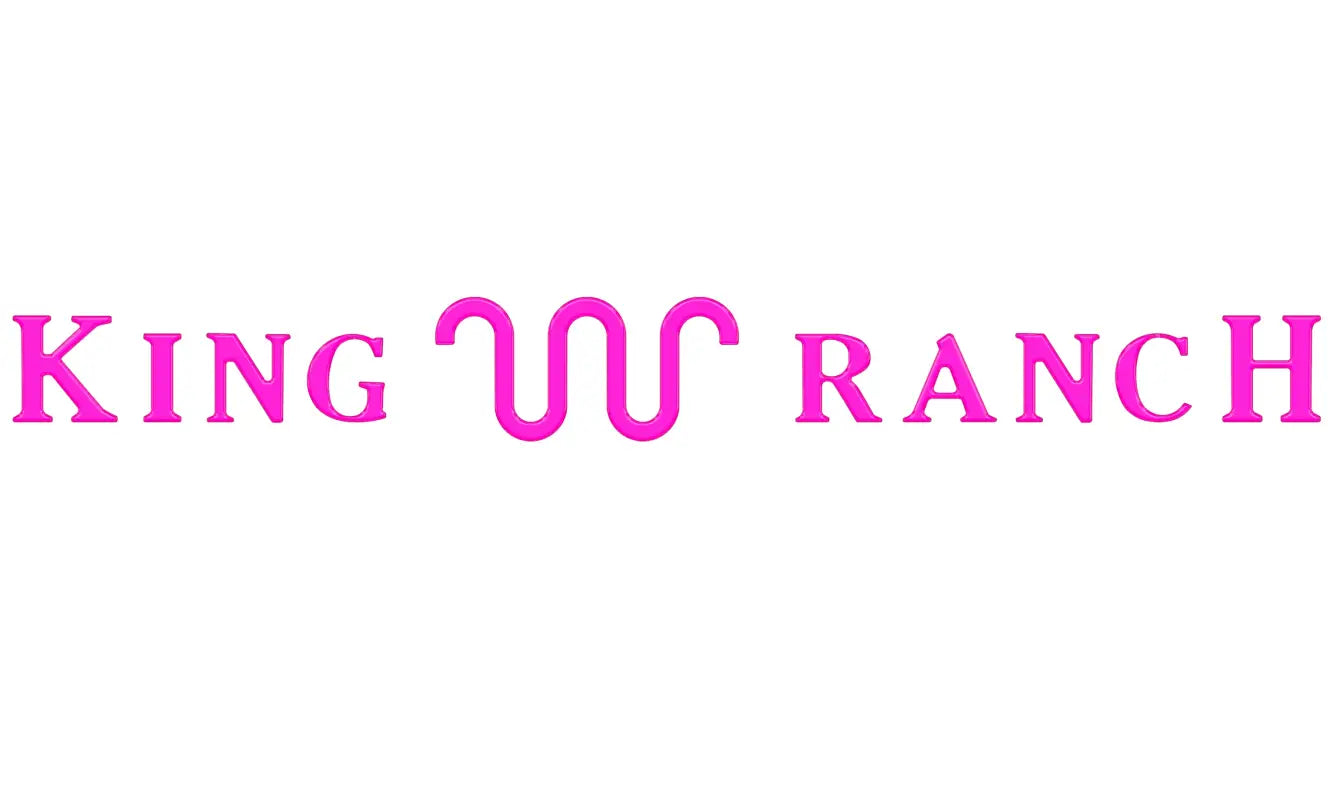 Pink King Ranch logo tailgate letter inserts for 2023-2024 Ford Super Duty King Ranch