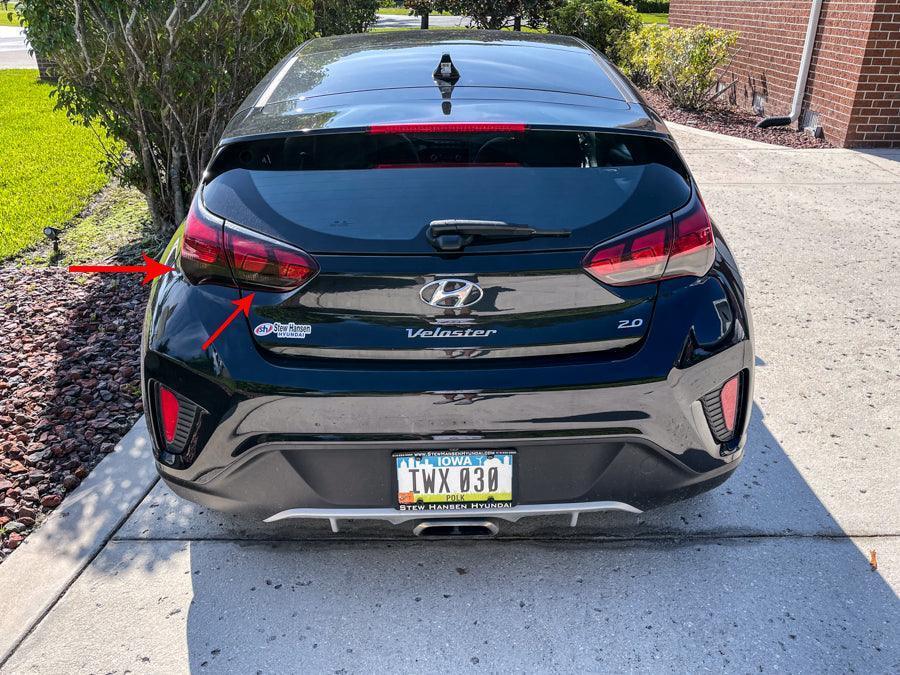 Taillight Overlays For 2018-2022 Hyundai Veloster