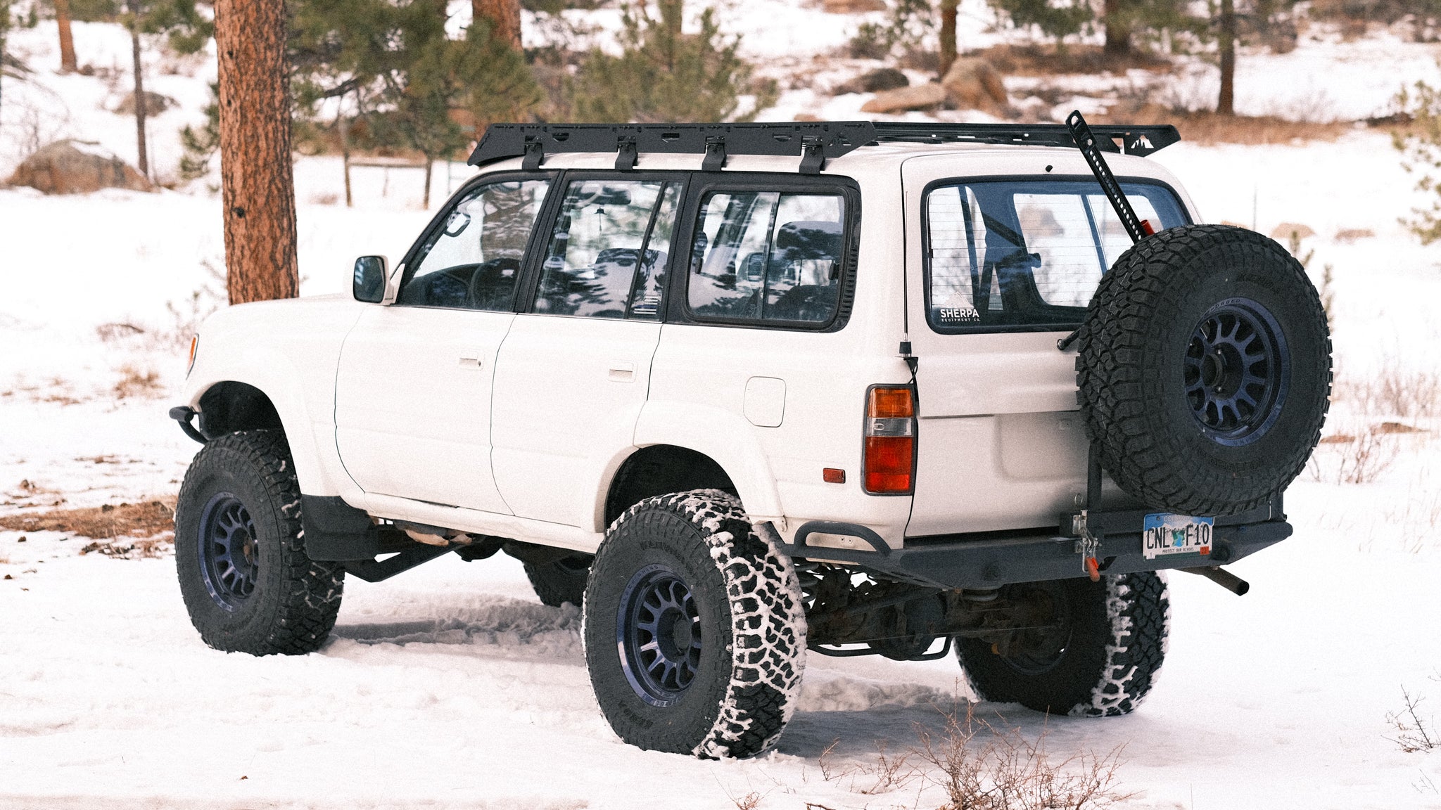 The La Sal Roof Rack (For 1990-1997 80 Series Land Cruiser)