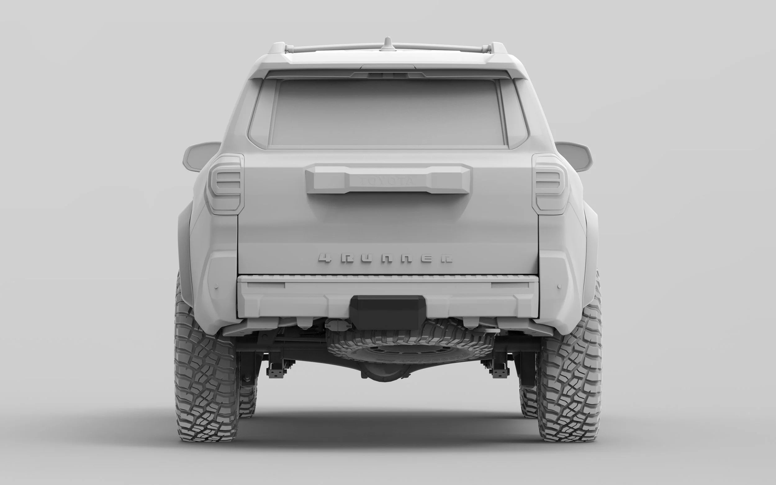 NYTOP Rear Hitch Skid Cover For 2025-Current Toyota 4Runner