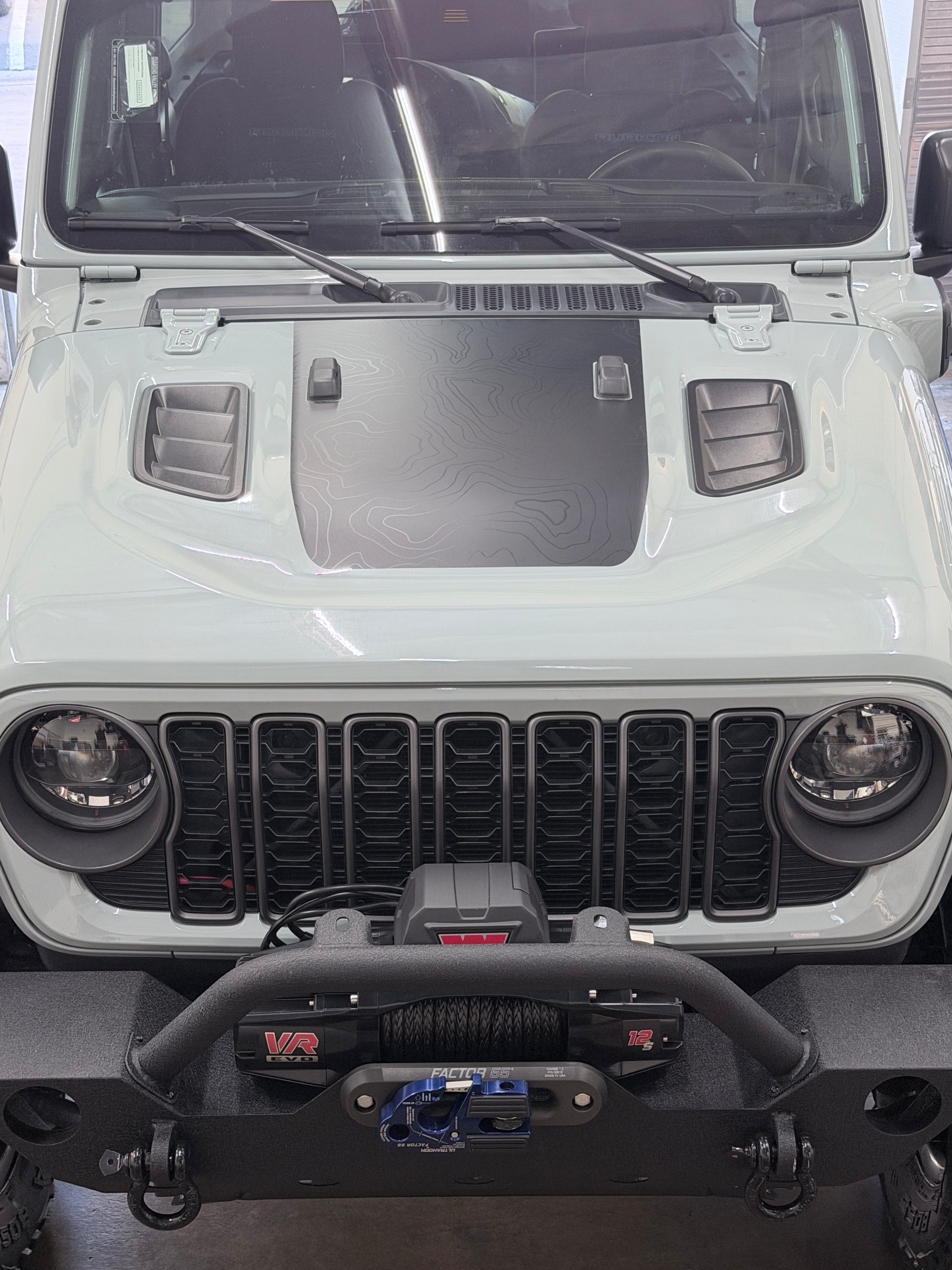Hood Stamp For Jeep Wrangler Rubicon JL (2018-2026)