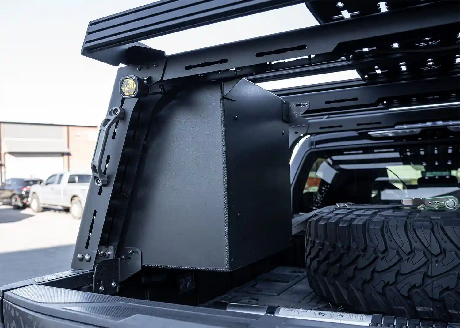Overland Bed Rack Storage Box For Toyota Tundra