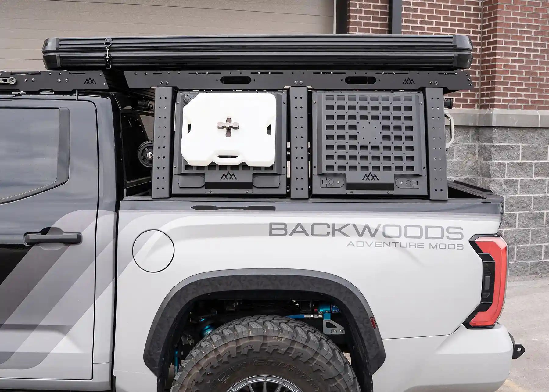 Overland Bed Rack Storage Box For Toyota Tundra