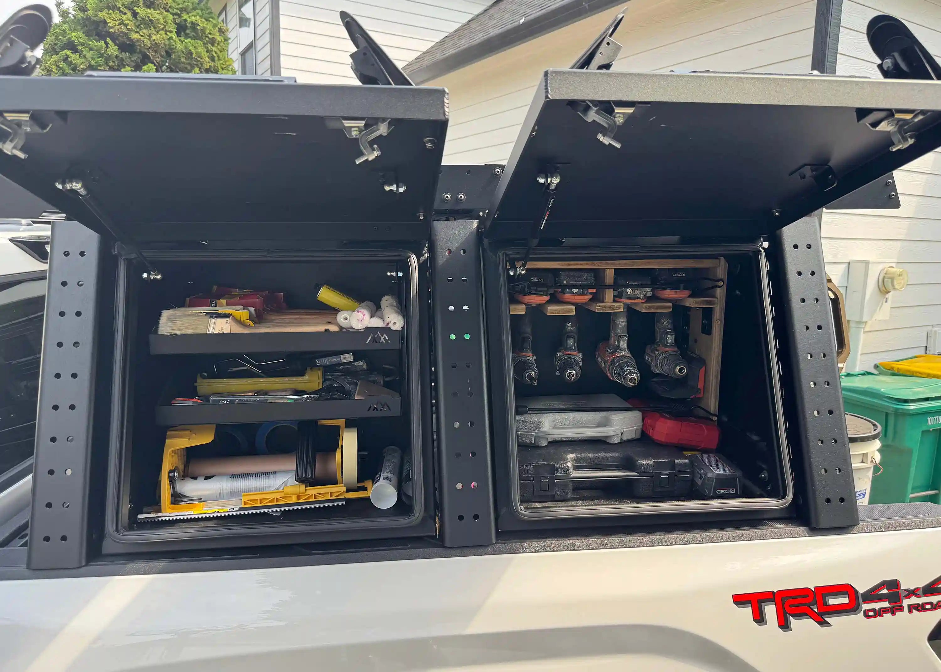 Overland Bed Rack Storage Box For Toyota Tundra