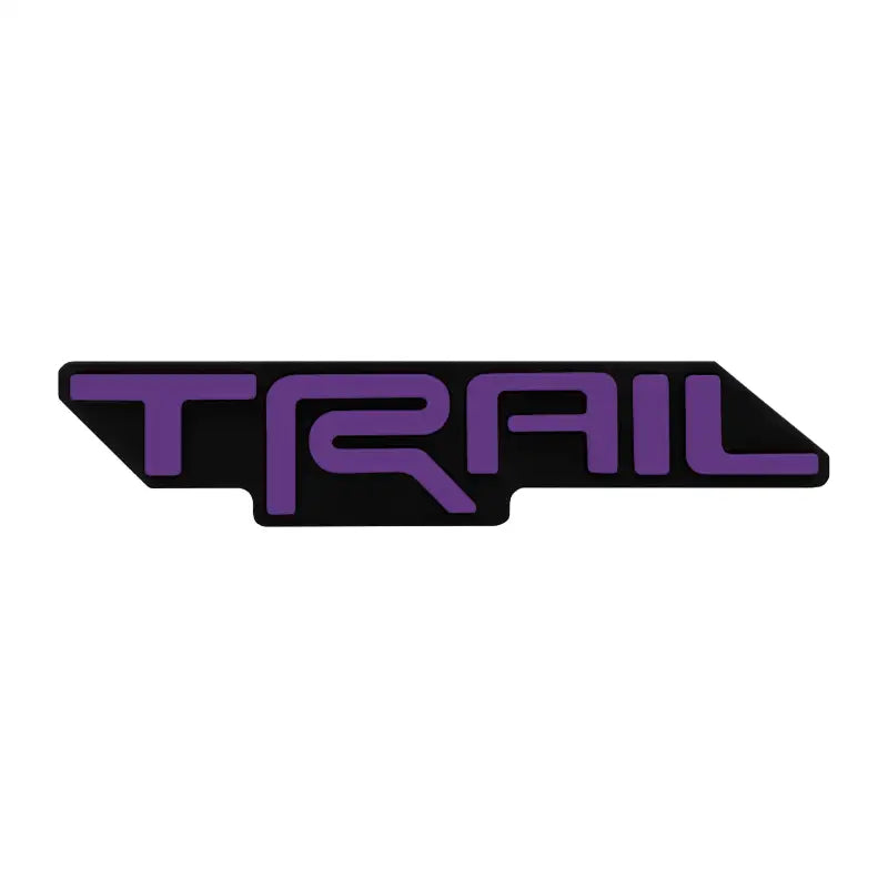 Trail Grille Badge - Purple (LOT PURPLE) - Accessories