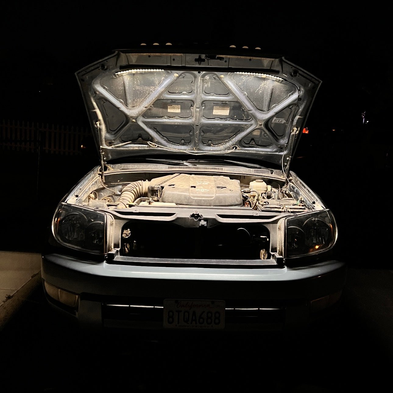 Under Hood LED Light Kit for ALL MAKES and - For Toyotas (4Runners, Tacomas, Sequoias, Tundras, LC, FJ, GX)