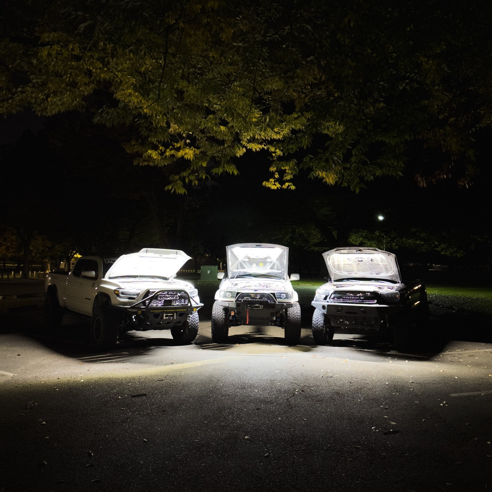Under Hood LED Light Kit for ALL MAKES and - For Toyotas (4Runners, Tacomas, Sequoias, Tundras, LC, FJ, GX)