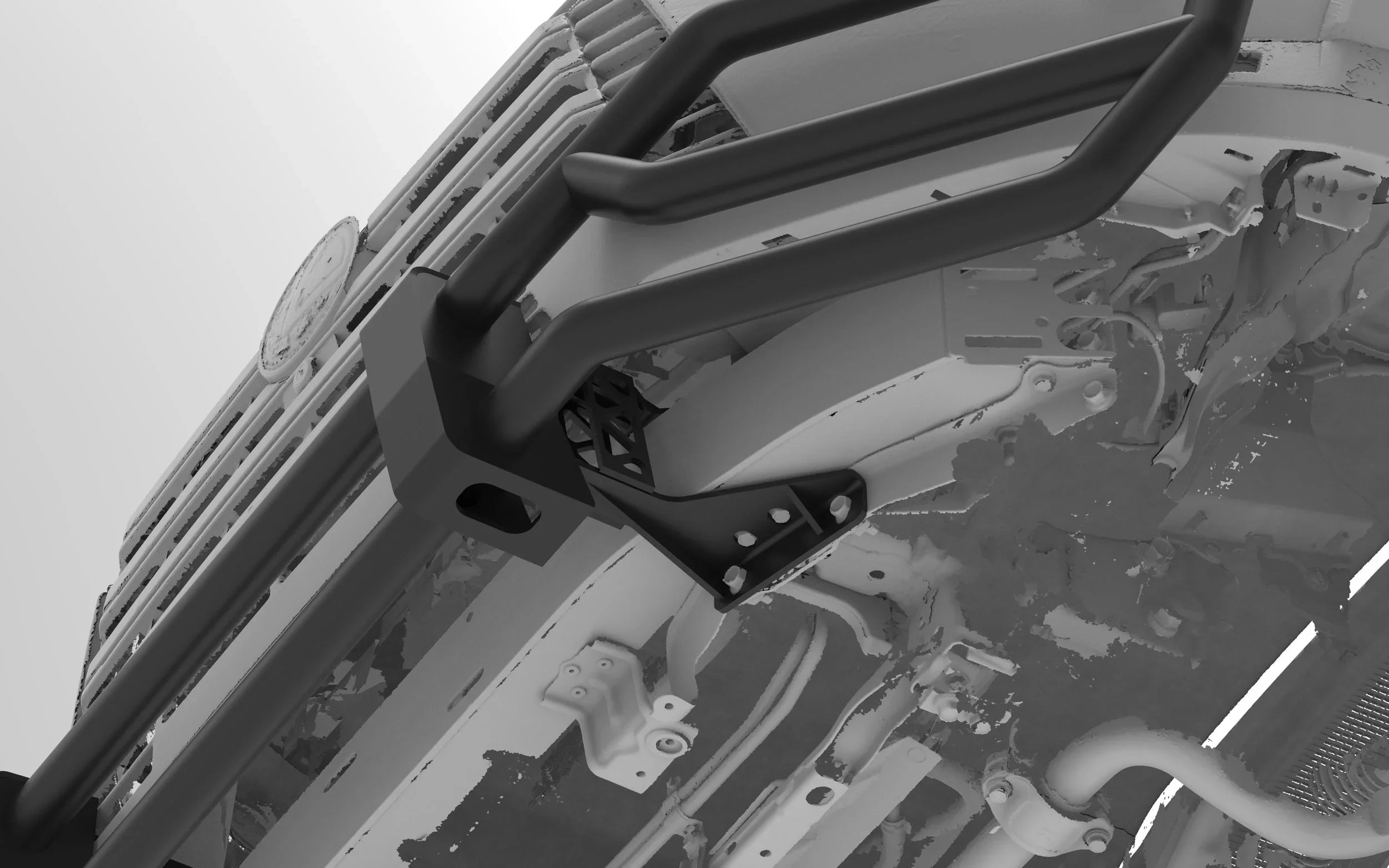 NYTOP Front Bull Bar For 2024-Current Lexus GX550